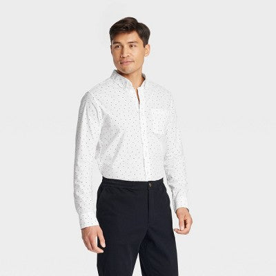 Men's Every Wear Long Sleeve Button-Down Shirt